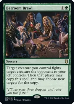 Barroom Brawl - 217 / English / Near Mint MTG - Image 1