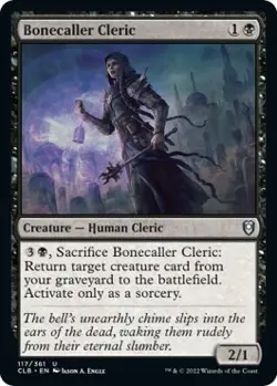 Foil - Bonecaller Cleric - 117 / NM / English MTG - Image 1
