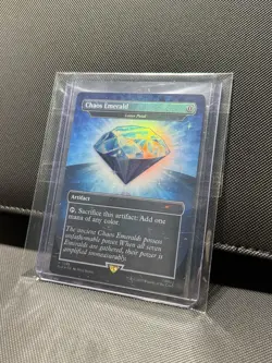 Blue Chaos Emerald - Secret Lair X Sonic - Lotus Petal - Magic The Gathering MTG - Image 1