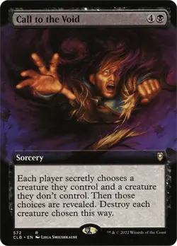 Call to the Void (Extended Art) - 572 / English / Near Mint MTG - Image 1