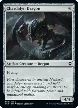 Foil - Chardalyn Dragon - 306 / NM / English MTG - Image 1
