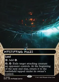 1x Mystifying Maze (#29) - Extended Art NM Eng MTG - Edge of Eternities - Image 1