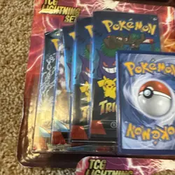 Pokemon TCG Lightning Set 4 Packs + 1 Bonus Card! New/Sealed! - Image 4