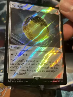 MTG | Sol Ring (0357) (⚡Surge Foil⚡) [FINAL FANTASY] - Image 2