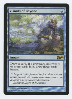 1x Visions of Beyond #80 - M12 Magic 2012 - MTG Magic the Gathering - NM - Image 1