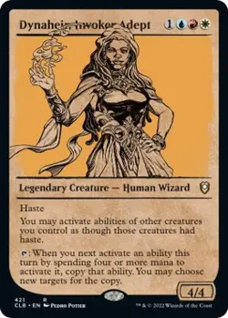Dynaheir, Invoker Adept (Showcase) - 421 / English / Near Mint MTG - Image 1