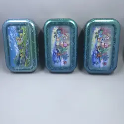 3 Pokemon TCG Tins With Coins And Art No Packs - Image 2