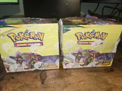 2 Pokemon Evolving Skies Display Booster Box Empty - Image 1
