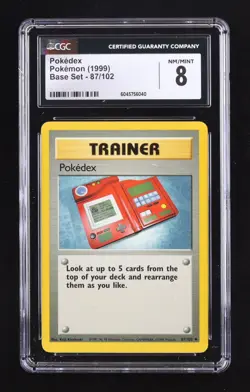 Pokemon Pokedex #87 Base Set Unlimited CGC - Image 1