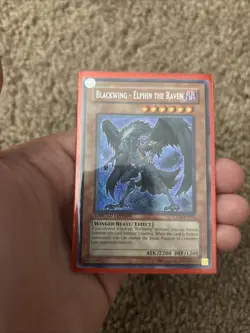 Yugioh Blackwing Elphin The Raven CT06-ENS01 Secret Rare Limited Edition NM - Image 1