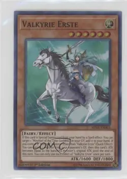 Valkyrie Erste 1st Ed. YuGiOh Shadows in Valhalla #SHVA-EN003 00jz - Image 1
