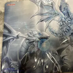 Yugioh Majesty with Dragons of White Official Playmat Yugioh's Day Japanese NEW - Image 2