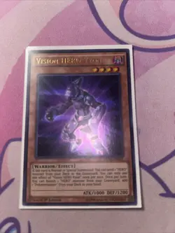 Yugioh! Vision HERO Vyon DUSA-EN021 Ultra Rare 1st Edition NM - Image 1
