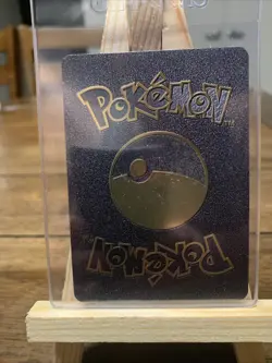 Pokemon Charizard Vmax Black Foil Holo Textured Fan Art Card Nintendo - Image 2