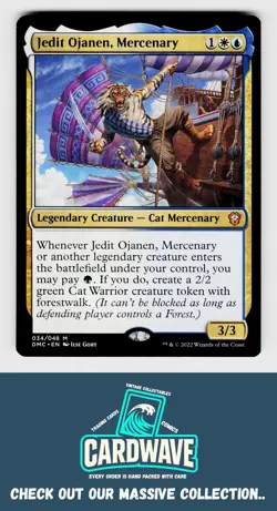 1x Jedit Ojanen :- Magic: The Gathering Card (Rare/Mythic Rare) - Image 1