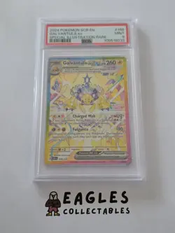 Galvantula ex Alternate Art PSA 9 MINT - 168/142 Stellar Crown Pokemon Card - Image 1