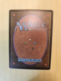 Crimped Divination Magic the gathering card m10 crimp damaged howard lyon art - Image 3