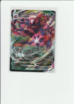 Eternatus Vmax SWSH045 NM Full Art Rare Pokemon Card 117/189 - Image 1