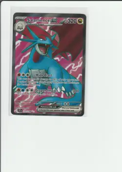 Salamence ex 177/159 (JTG) Journey Together NM Full Art Pokemon Card - Image 1