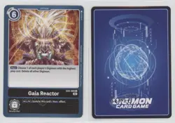 2023 Digimon Card Game - Alternative Being Gaia Reactor #EX04-069 0q1p - Image 3