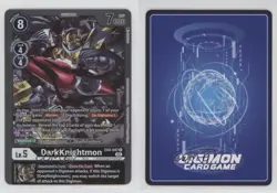 2023 Digimon Card Game - Alternative Being Rare DarkKnightmon #EX04-047 0q1p - Image 3