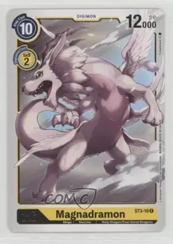 2021 Digimon Card Game - Starter Deck Heaven's Yellow Rare Magnadramon gl9 - Image 1