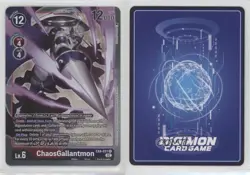 2023 Digimon Card Game - Alternative Being Rare ChaosGallantmon #EX04-011 0q1p - Image 3