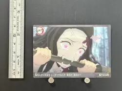 Nezuko Kamado Demon Slayer Kimetsu no Yaiba Card Japanese Calbee Collection 02 - Image 2