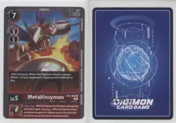 2021 Digimon Card Game - Classic Collection MetalGreymon #EX1-008.2 02l5 - Image 3