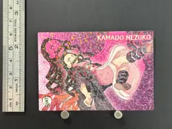 Nezuko Kamado Demon Slayer Kimetsu no Yaiba Card Holo Japanese Calbee SP-02 - Image 2