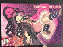 Nezuko Kamado Demon Slayer Kimetsu no Yaiba Card Holo Japanese Calbee SP-02 - Image 3
