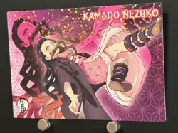 Nezuko Kamado Demon Slayer Kimetsu no Yaiba Card Holo Japanese Calbee SP-02 - Image 4