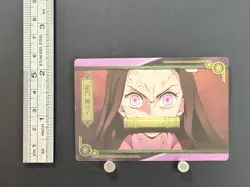 Nezuko Kamado Demon Slayer Kimetsu no Yaiba Card Japanese BANDAI 022 - Image 2
