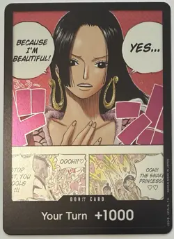 DON!! Card (Boa Hancock) (Double Pack Set Vol. 4) [500 Years in the Future] - Image 1