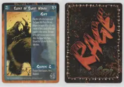 1996 Rage - Legacy of the Tribes Collectible Card Game Scent of Sweet Honey 0b0g - Image 3