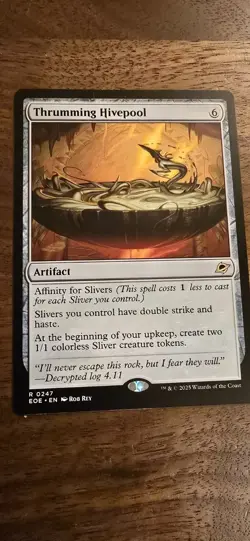 THRUMMING HIVEPOOL Edge Of Eternities EOE MTG NM - Image 1
