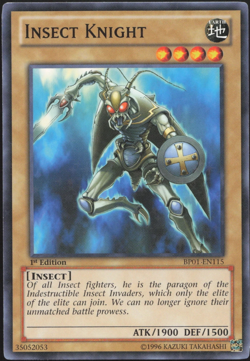 Insect Knight BP01-EN115 Starfoil Rare Battle Pack: Epic Dawn YuGiOh TCG Card - Image 1