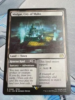 MTG Midgar, City of Mako English Final Fantasy FIN NM R0286 - Image 1