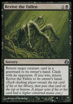 Revive the Fallen - Medium Play MTG Morningtide - Image 1