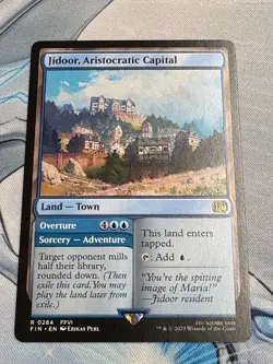 MTG Jidoor, Aristocratic Capital English Final Fantasy FIN NM R0284 - Image 1