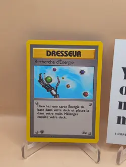 Pokemon TCG Recherche d'Energie 59/62 FRENCH 1st Edition Dresseur CCG Trainer MP - Image 4