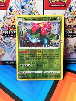 Pokemon TCG Venusaur 003/078 Pokemon GO Reverse Holo NM - Image 1