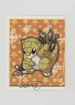Sandshrew Merlin Pokemon Album Stickers #196 1999 0n64 - Image 1