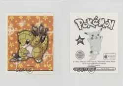 Sandshrew Merlin Pokemon Album Stickers #196 1999 0n64 - Image 3