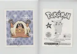 Jynx Merlin Pokemon Album Stickers #202 1999 0n64 - Image 3