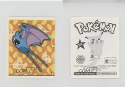 Zubat Merlin Pokemon Album Stickers #213 1999 0n64 - Image 3