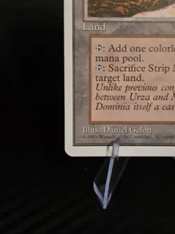 Magic the Gathering Strip Mine - 4th Edition - Land - Lightly Played - MTG - Image 4