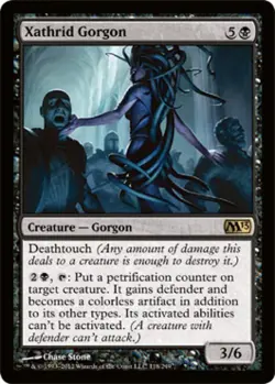 Xathrid Gorgon - Light Play MTG Magic 2013 Core Set - Image 1