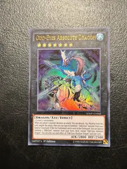 Yugioh Odd-Eyes Absolute Dragon SDMP-EN042 Ultra Rare 1st Ed NM - Image 1
