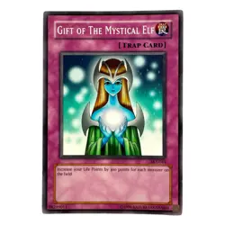 Yugioh 1996 Konami CCG Collectable Gift Of The Mystical Elf - Image 1
